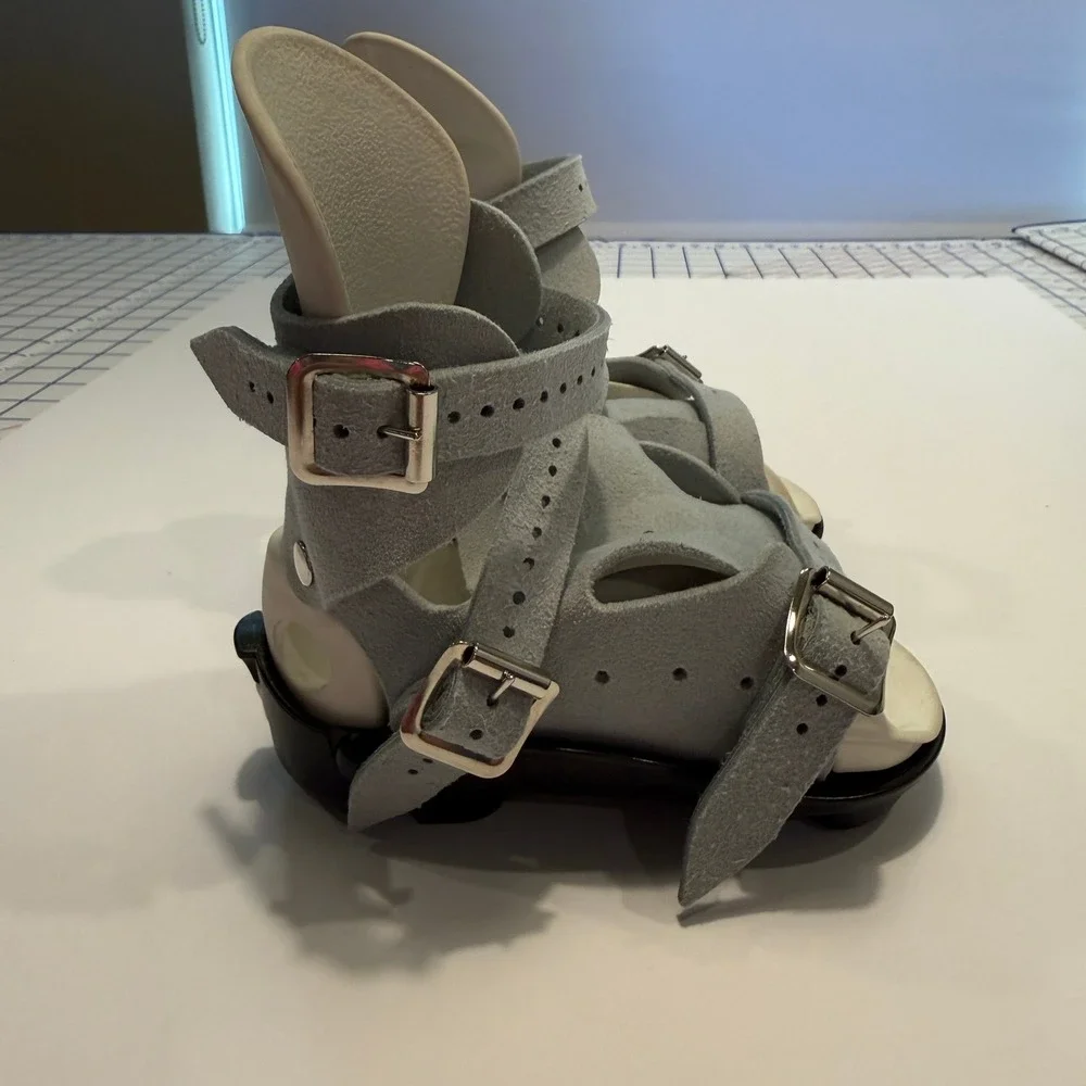 MD Orthopaedics Mitchell Ponseti Boots 5 Grey Suede Clubfoot Medical